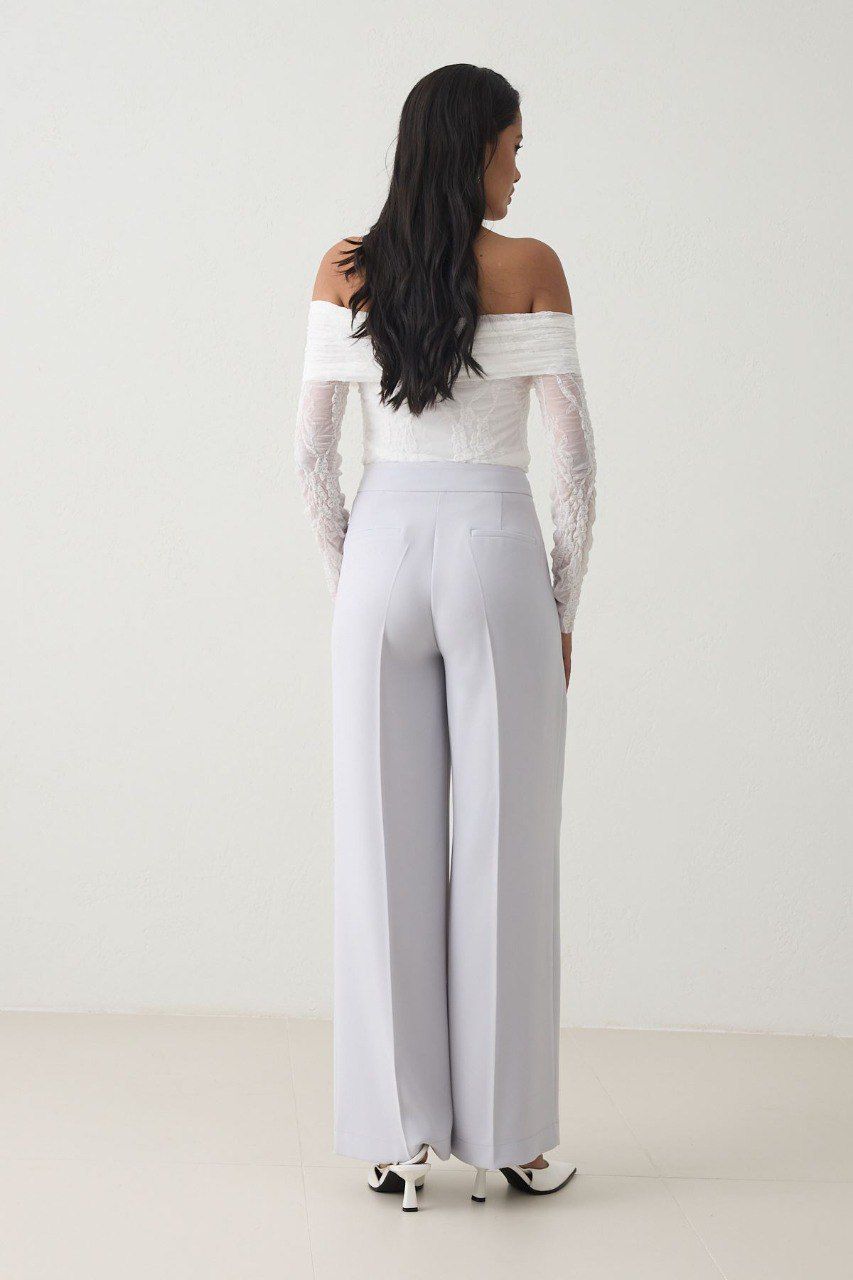 Lace Off-Shoulder White Top